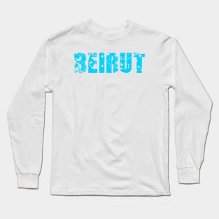 BEIRUT PAINTING Long Sleeve T-Shirt